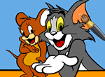 Colorea a Tom y Jerry