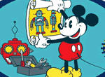 Laboratorio robot de Mickey