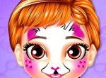 Little Princess Anna Face Painti