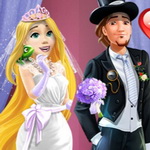 Rapunzel Wedding Party Dress